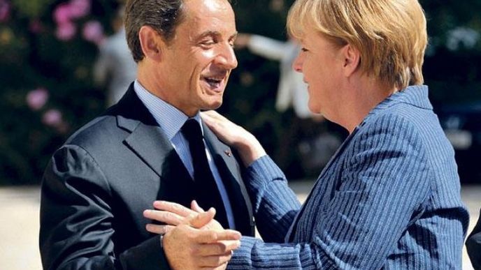 Nicolas Sarkozy, Angela Merkelová