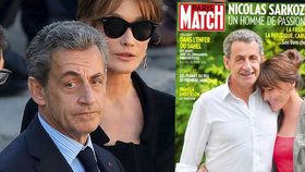 „Prcek“ Sarkozy vyrostl? Exprezident je na obálce časopisu o hlavu vyšší než manželka