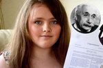 Nicole Barr (13) dosáhla v IQ testu většího skóre než Einstein a Stephen Hawking!