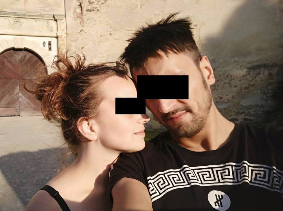 Nicole (26) s Michalem (31) na výletě v Boskovicích.