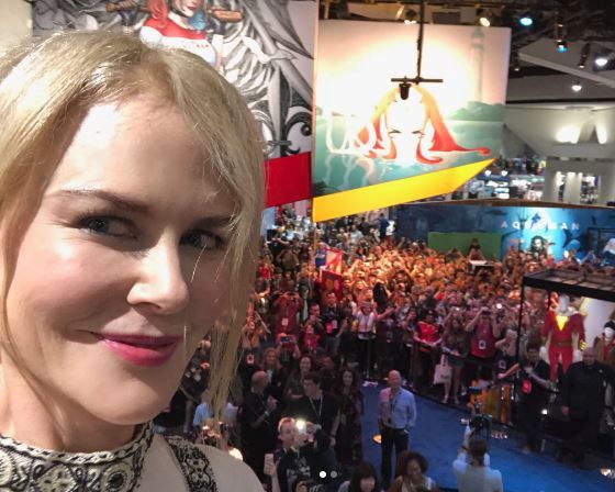 Nicole Kidman na Comic-Conu.