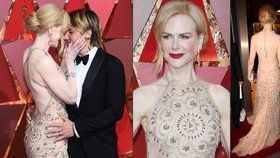 Nicole Kidman na Oscarech čachrovala s róbou! Zlobila ji vyrážka, pomohly nůžky!
