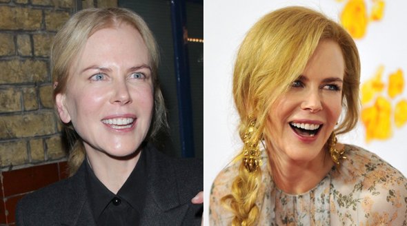 Nicole Kidman je hvězdou všech hvězd, ale bez make-upu na to nevypadá.