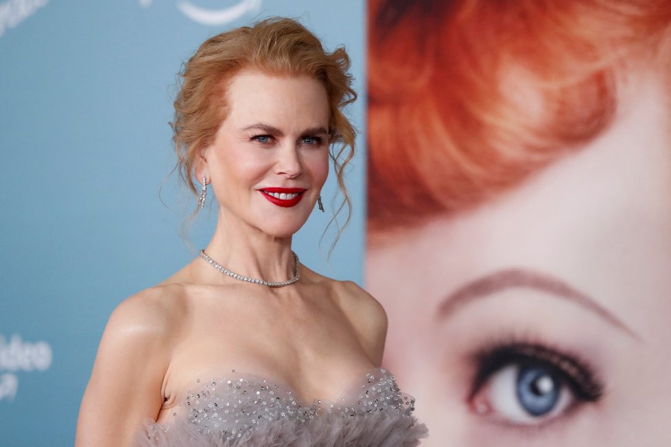 Nicole Kidman na premiéře filmu Being the Ricardos