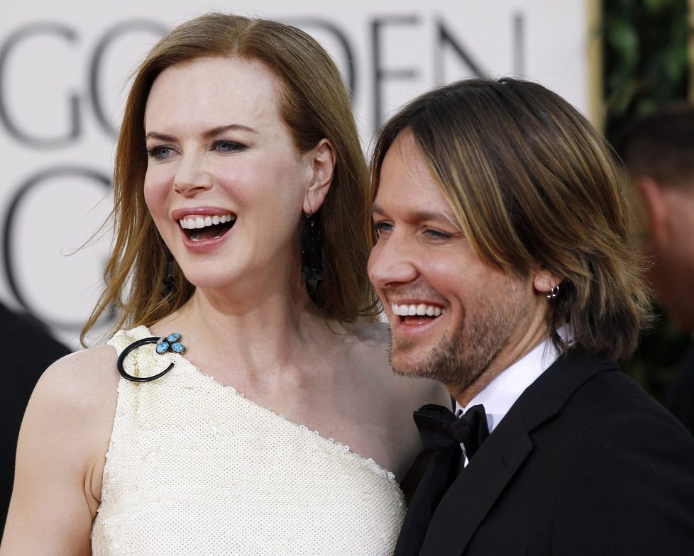 Nicole Kidman a její manžel Keith Urban