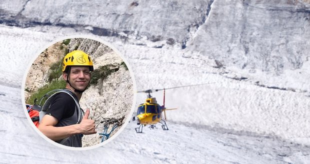 Nejmladší oběť pádu ledovce v Alpách: Na Marmoladě zemřel teprve dvaadvacetiletý Nicolò