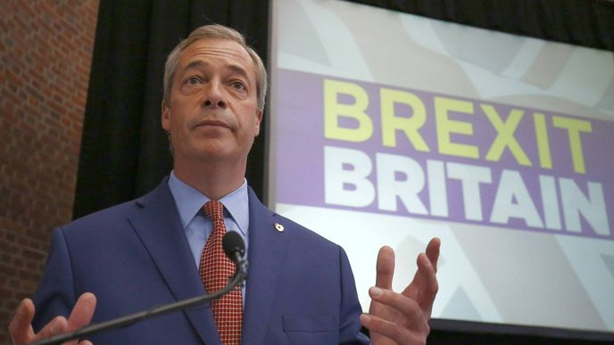 Nigel Farage, europoslanec a někdejší předseda strany UKIP, byl jednou z hlavních tváří kampaně za odchod Británie z Evropské unie