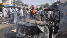 Nejméně 56 mrtvých si vyžádal bombový atentát na tržišti v severonigerijském městě Maiduguri.