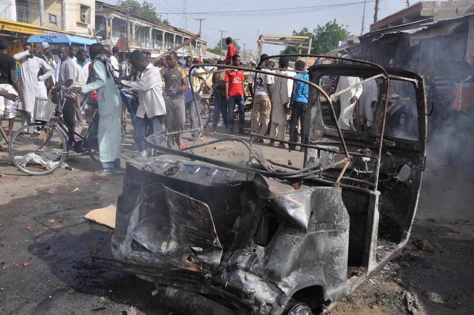 Boko Haram často podniká útoky na tržiště, ale i kostely, správní centra apod.