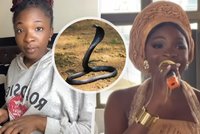 Smrt nadějné zpěvačky: Uštkla ji kobra!