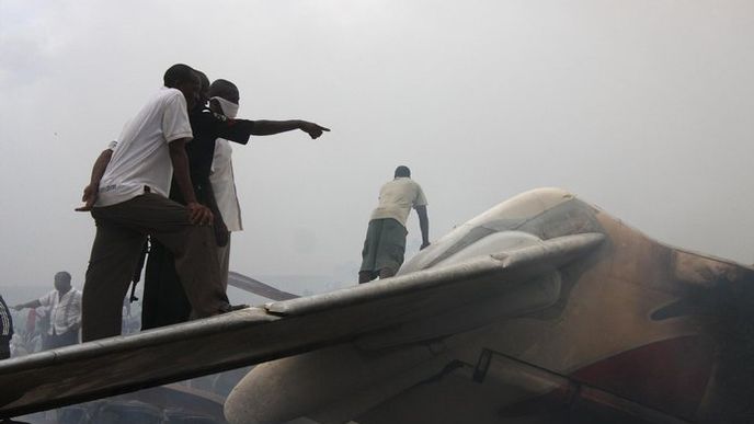 Nigérie; neštěstí; letectví
