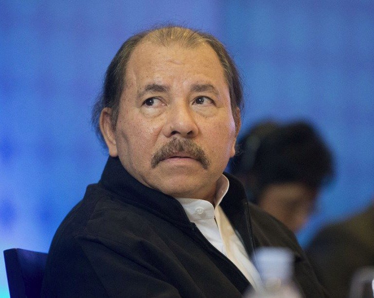 Nikaragujský prezident Daniel Ortega.