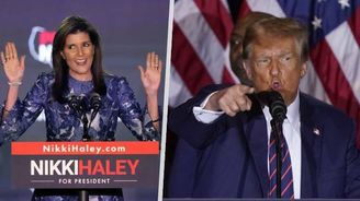 S Trumpem i proti němu. Proč Nikki Haley po potupných porážkách dále pokračuje v primárkové kampani?