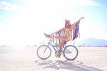 Nikol Moravcová na festivalu Burning Man