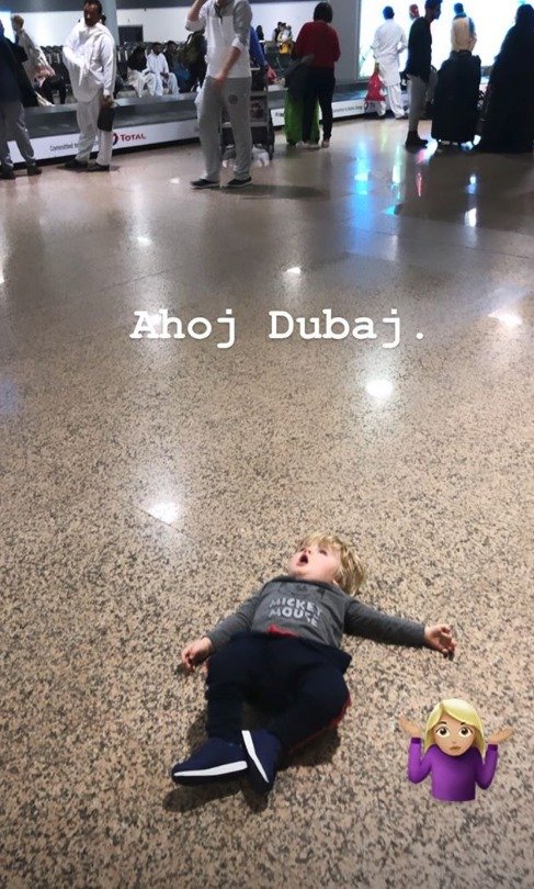 Nikol Štíbrová vyrazila se synem na dovolenou do Dubaje.