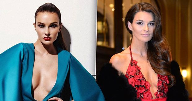 Miss Švantnerová dráždí: Obří dekolt a bez podprsenky!