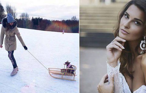 Modelka Nikol Švantnerová: Svého psího mazlíčka si spletla s dítětem