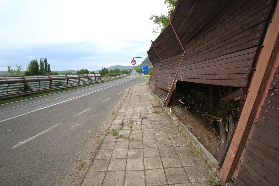 Místo autonehody, po níž zemřela Nikola B. (†21)