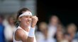 Nikola Bartůňková slaví postup do finále Wimbledonu juniorek