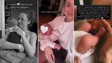 Nikola Čechová se sžívá s novorozencem: Jízda na hormonech, pláč a panika!