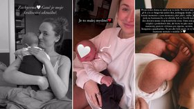 Nikola Čechová se sžívá s novorozencem: Jízda na hormonech, pláč a panika!