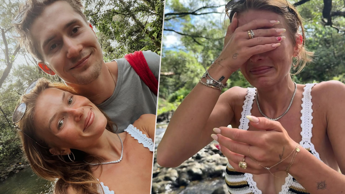 Šampion z Prahy Martin Nečas a zpěvačka Nikola Mertlová: Zásnuby na Havaji! Šampion z Prahy Martin Nečas a zpěvačka Nikola Mertlová: Zásnuby na Havaji!
