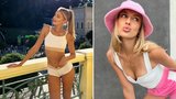 Sexy misska Nikola Uhlířová: Na balkoně jen ve spodním prádle!