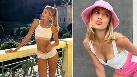 Sexy misska Nikola Uhlířová: Na balkoně jen ve spodním prádle!