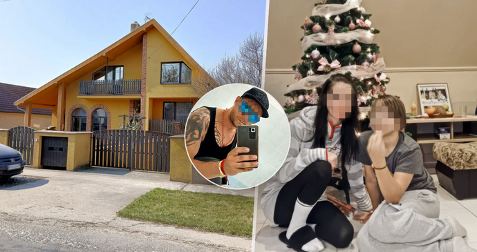 Zesnulá maminka Nikoleta s nevlastním synem a manžel Patrik