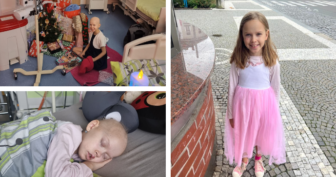Nina z Hradce Králové trpí akutní myeloidní leukémii.