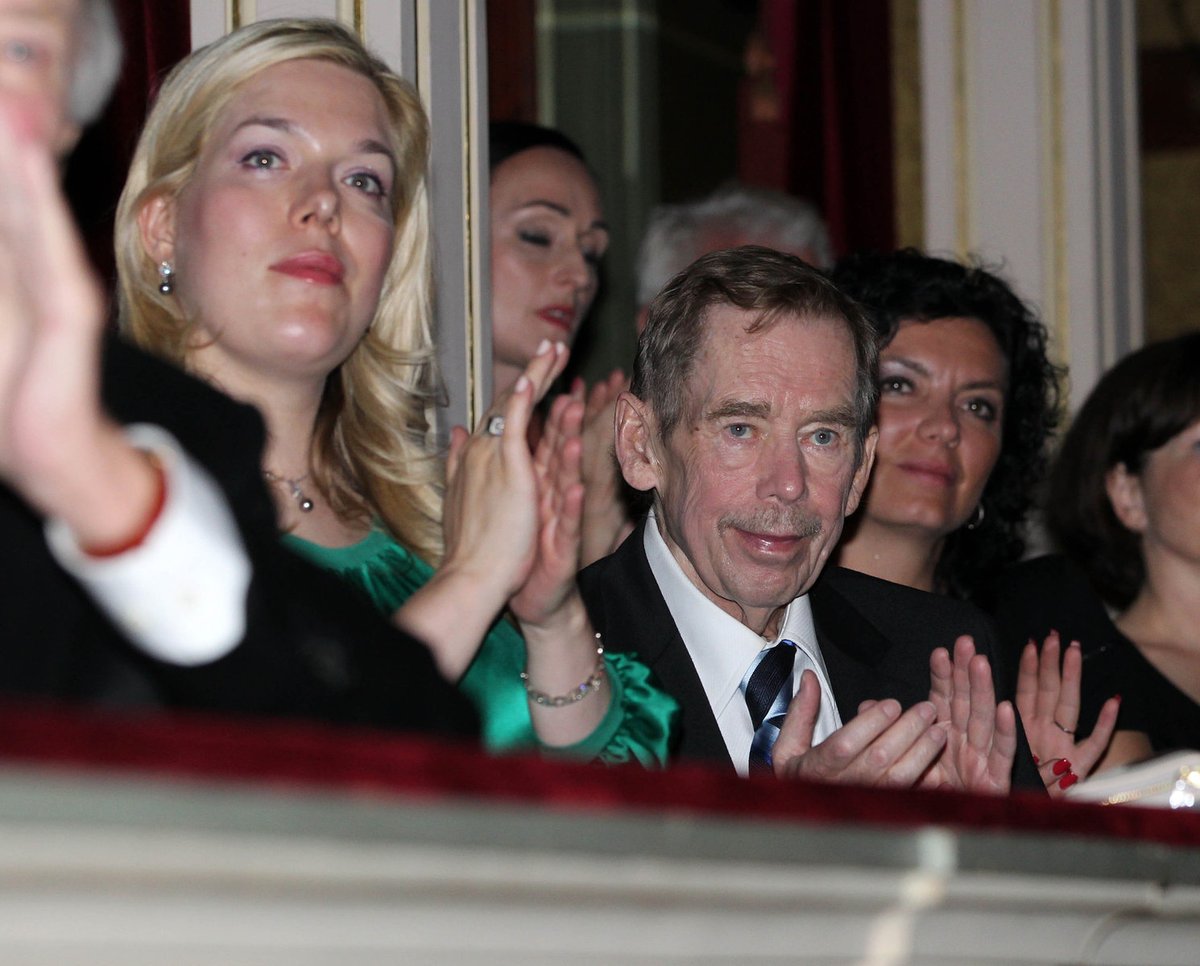 Václav Havel a Dagmar Havlová