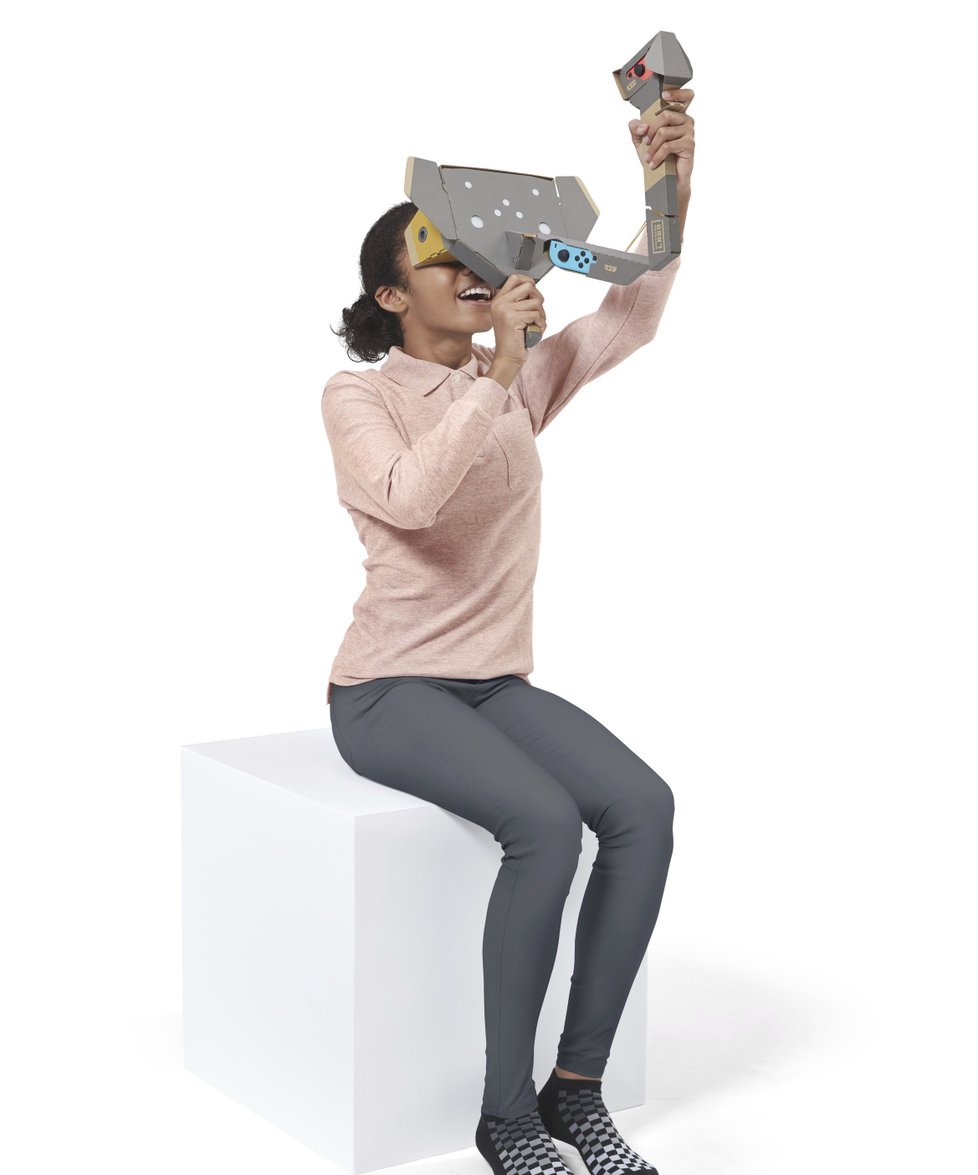 Nintendo Labo: VR Kit - virtuální realita pro konzoli Switch spojená se stavebnicí