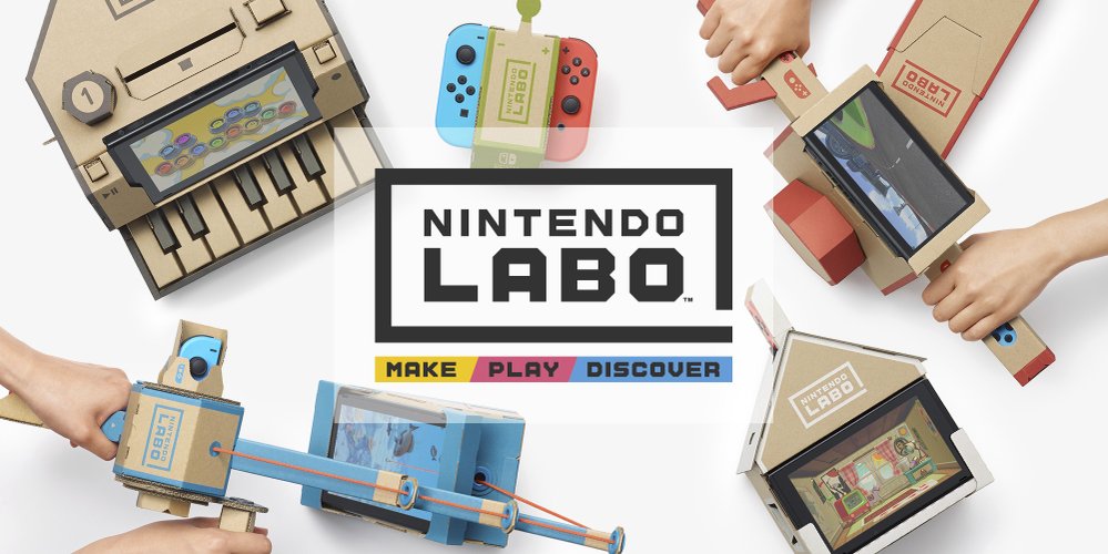 V novém projektu od Nintenda s názvem Labo si budete moci z tvrdého papíru postavit nejrůznější předměty