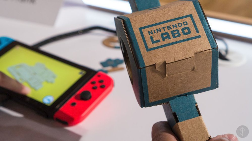 V novém projektu od Nintenda s názvem Labo si budete moci z tvrdého papíru postavit nejrůznější předměty