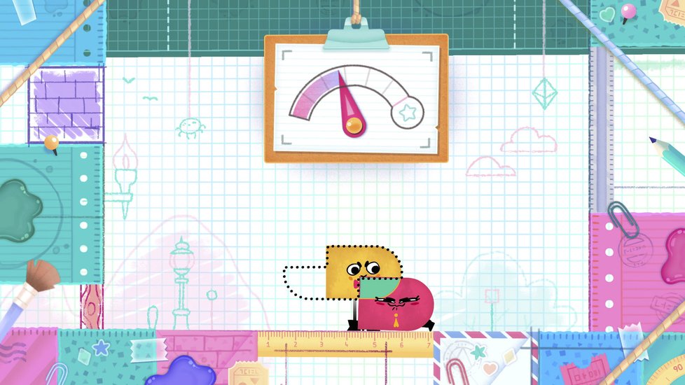 Snipperclips pro Nintendo Switch.
