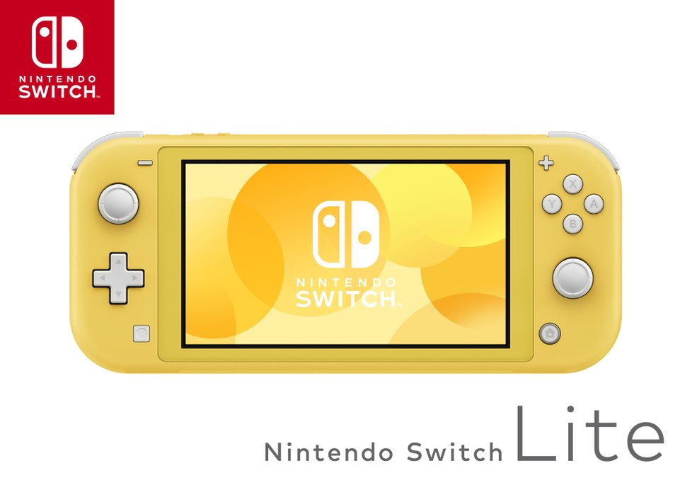 Nintendo Switch Lite ve žluté barvě