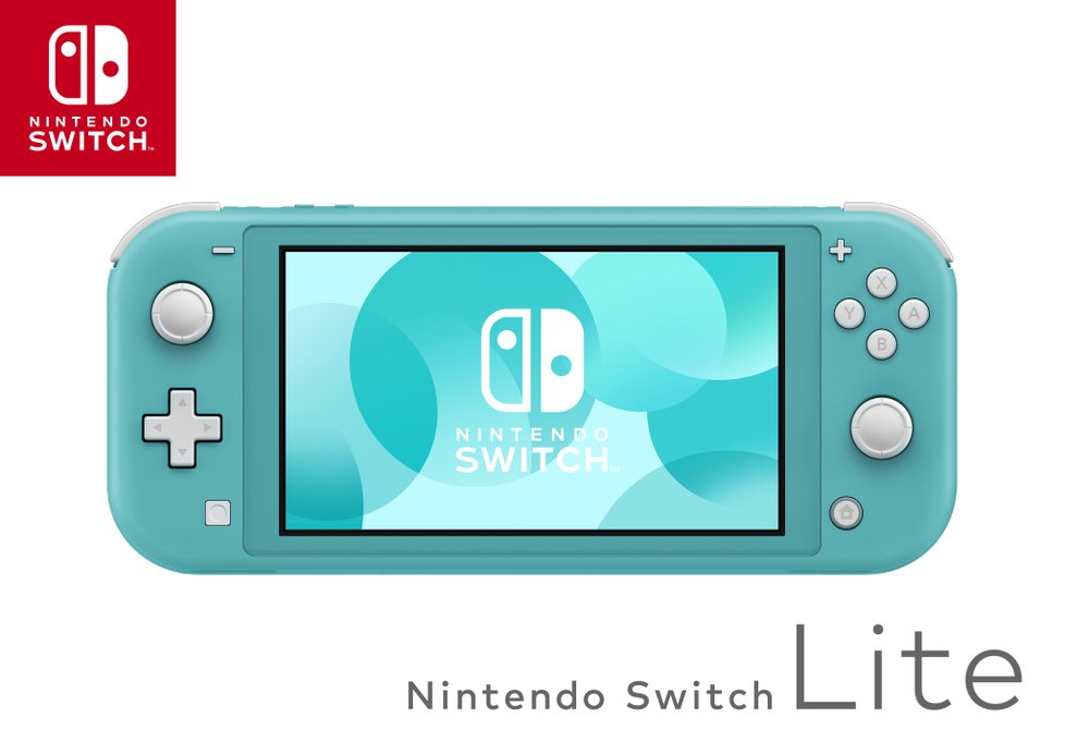 Nintendo Switch Lite v tyrkysové barvě