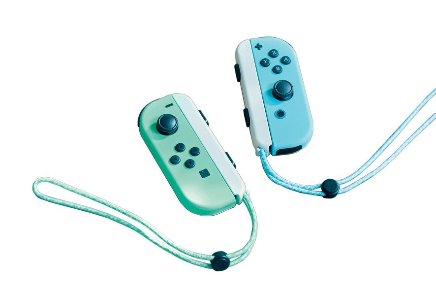 Switch se vyznačuje odnímatelnými ovladači Joy-Con ideálními pro pohybové ovládání tanečních či party her