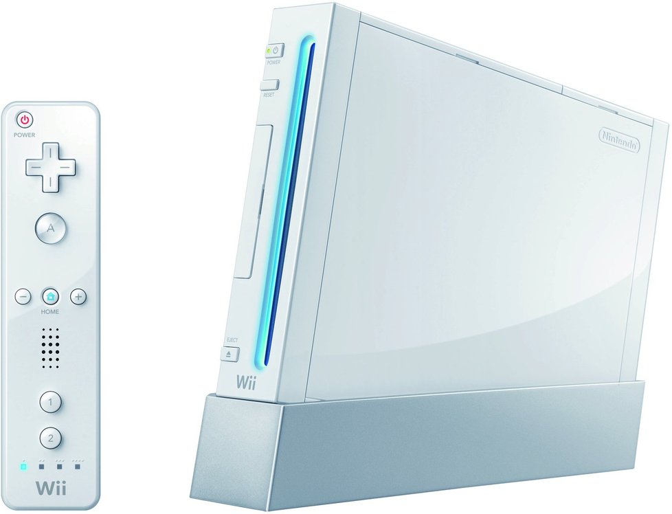 Konzole Wii s ovladačem