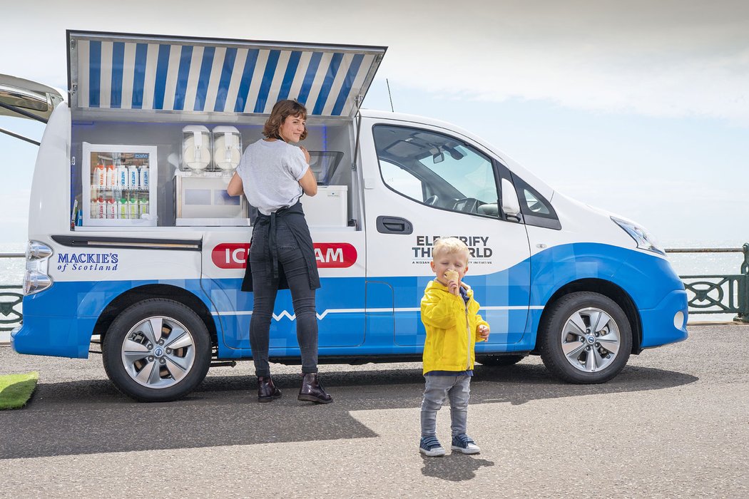 Nissan e-NV200 Ice Cream Van