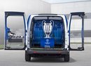 Nissan e-NV200 poveze pohár pro vítěze Ligy mistrů UEFA