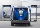 Nissan e-NV200 poveze pohár pro vítěze Ligy mistrů UEFA