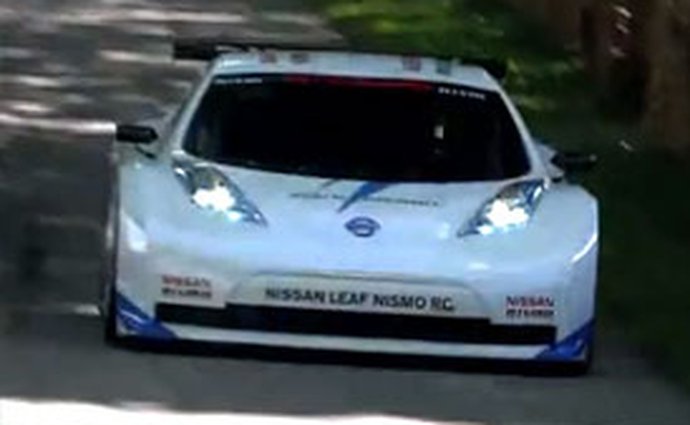 Video: Nissan Leaf Nismo RC – Jízda v Goodwoodu