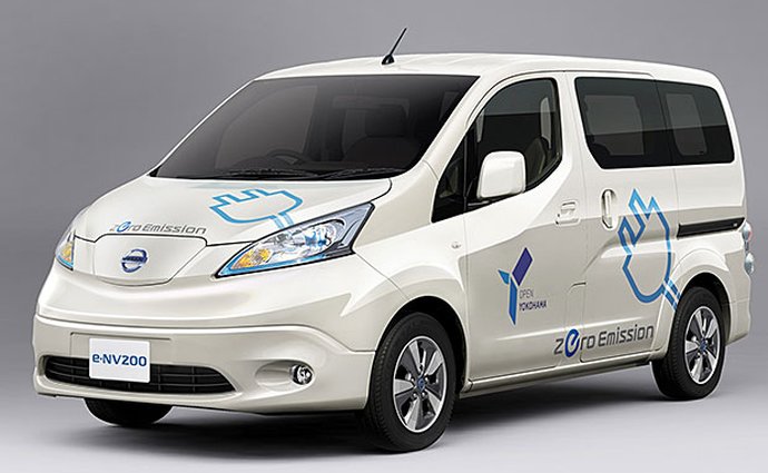 Nissan e-NV200: Sériová elektrická dodávka už v Tokiu