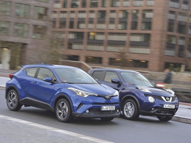 Nissan Juke 1.2 DIG-T 115 vs. Toyota C-HR 1.2 Turbo