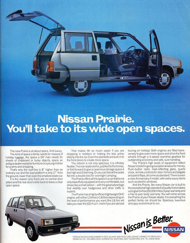 Nissan Prairie M10 (1984)