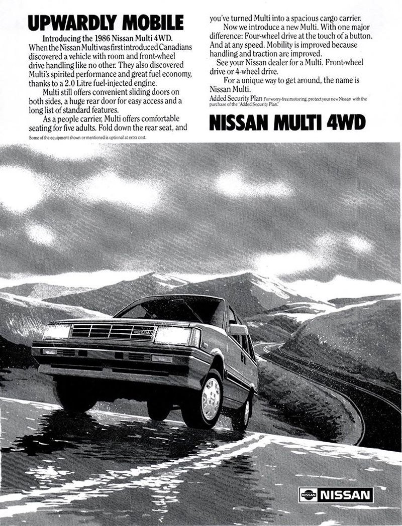 Nissan Prairie M10 (1986)