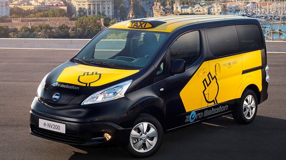 Nissan e-NV200 jako elektrické taxi pro Barcelonu