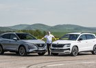 Nissan Qashqai 1.3 DIG-T 4WD X-Tronic vs. Škoda Karoq 2.0 TSI DSG 4x4 – Ve vrcholných verzích