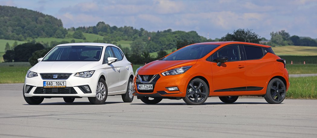 Nissan Micra 0.9 IG-T vs. Seat Ibiza 1.0 TSI